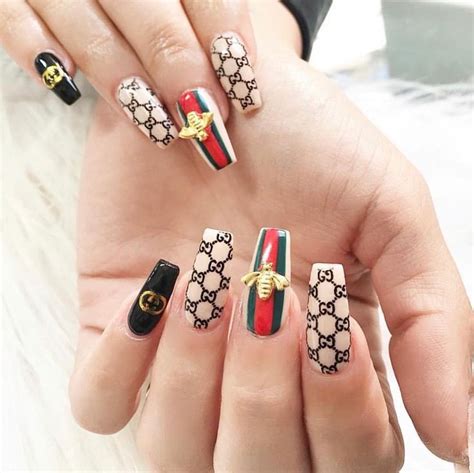 cute gucci nail designs|gucci nail polish brands.